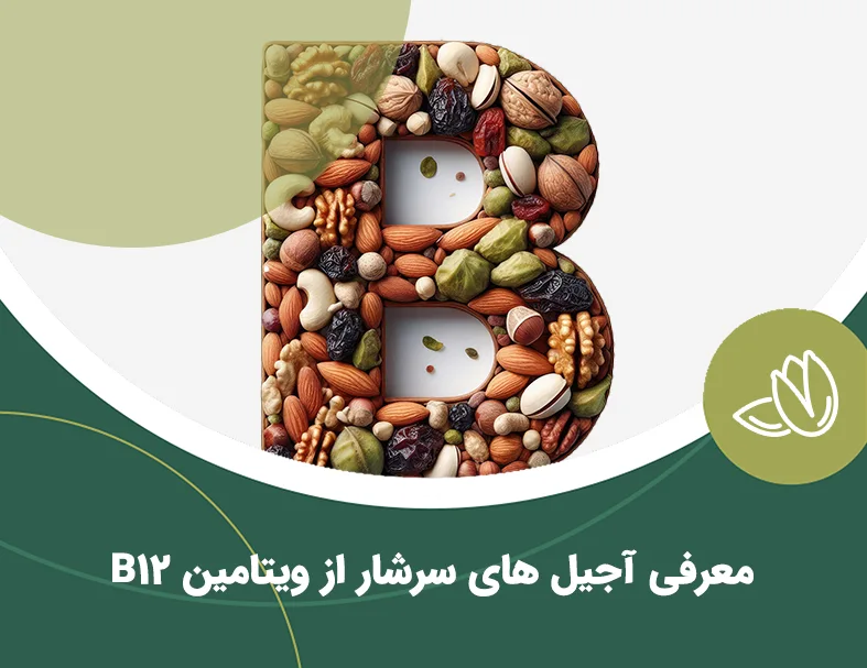 معرفی آجیل های سرشار از ویتامین B12