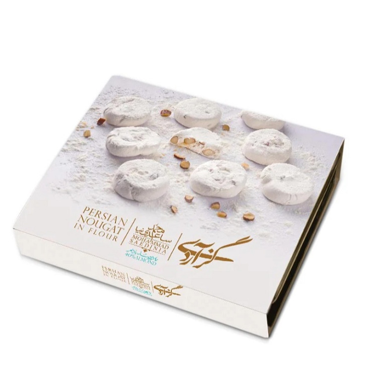 گز آردی 40 درصد بادام ساعدنیا